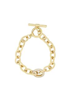 商品Ettika Jewelry | True To You 18k Gold Plated Chain Bracelet,商家Verishop,价格¥268图片