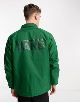 推荐Vans reversible torrey jacket in green and black商品