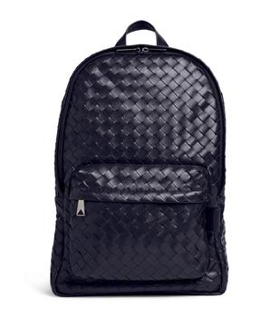 推荐Medium Leather Classic Intrecciato Backpack商品