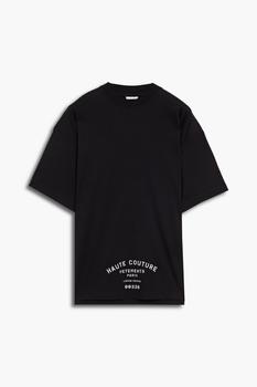 推荐Maison du Couture printed cotton-blend jersey T-shirt商品