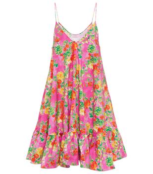 CAROLINE CONSTAS图片, CAROLINE CONSTAS | Exclusive to Mytheresa – Laurel floral minidress商品图片 