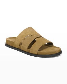 vince鞋图片, Vince | Men's Dorsey Caged Suede Sandals商品图片 满$400减$100, 满减