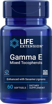 Life Extension | Life Extension Gamma E Mixed Tocopherols (60 Softgels),商家Life Extension,价格¥192
