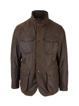 barbour真假, Barbour | Barbour Men's  Green Cotton Outerwear Jacket商品图片 8.8折