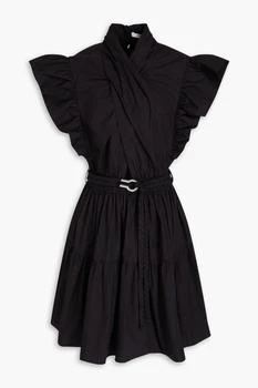 Derek Lam | Ruffled cotton-poplin mini dress 5.0折