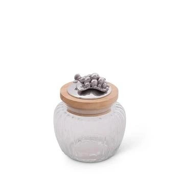 Arthur Court | Canister Glass for Kitchen with Rubber Airtight Seal for Food Storage Grape Knob,商家Macy's,价格¥779