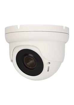 商品5.0-Megapixel Outdoor Manual Varifocal Turret Dome IP Camera (White)图片