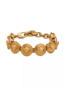 Versace | Tribute Medusa Goldtone Bracelet,商家Saks Fifth Avenue,价格¥6377