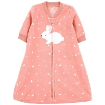 Carter's | Baby Boys and Baby Girls 2 Way Zip Fleece Wearable Blanket 