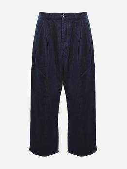 Loewe | Loewe Cropped Jeans In Cotton Denim商品图片,9折