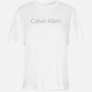 推荐Calvin Klein Performance Women's Ss Boyfriend T-Shirt - Bright White商品
