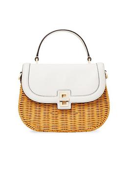 kate spade bag男包, Kate Spade | Gracie Wicker Medium Top Handle Bag商品图片 7折