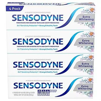 Sensodyne | Sensodyne Extra Whitening Toothpaste (6.5 oz., 4 pk.),商家Sam's Club,价格¥215