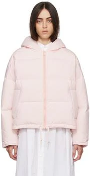 Yves Salomon | Pink Quilted Down Jacket 3折
