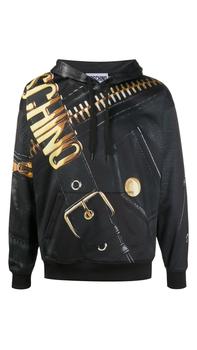 推荐Moschino Macro Biker Sweatshirt商品