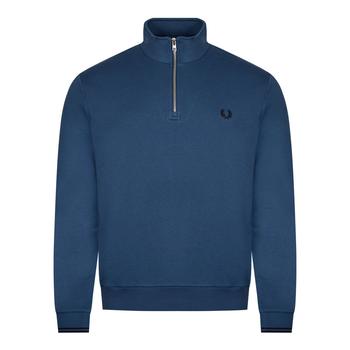 Fred Perry | Fred Perry Half Zip Sweatshirt - Midnight Blue商品图片,