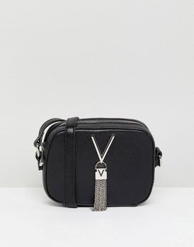 VALENTINO by Mario Valentino是什么牌子, Mario Valentino | Valentino Bags Divina tassel detail camera cross body bag in black商品图片 