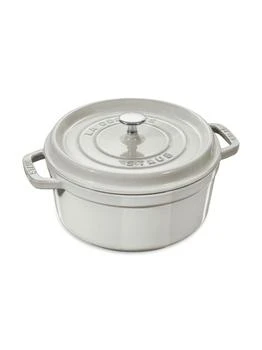 Staub | 4-Quart Enameled Cast Iron Dutch Oven,商家Saks OFF 5TH,价格¥975