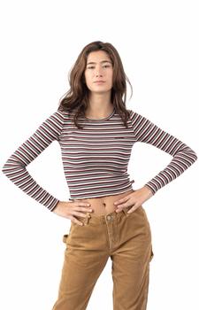 迪克斯, DICKIES | (J3115RT) L/S Baby Shirt - Multicolor Stripe商品图片 5.4折