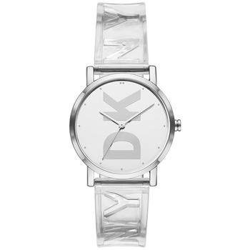 DKNY | Women's Soho Clear Strap Watch 34mm商品图片,6折