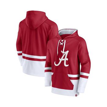 Fanatics | Men's Branded Crimson Alabama Crimson Tide First Battle Pullover Hoodie商品图片,