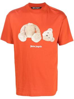 Palm Angels | PALM ANGELS 'Bear' print t-shirt商品图片,7.3折