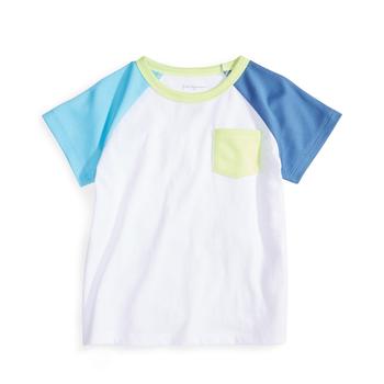 First Impressions | Baby Boys Colorblocked T-Shirt, Created for Macy's商品图片,3.9折