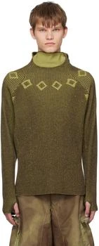 Charlie Constantinou | SSENSE Exclusive Green 66°North Edition Sweater,商家Ssense US,价格¥2408