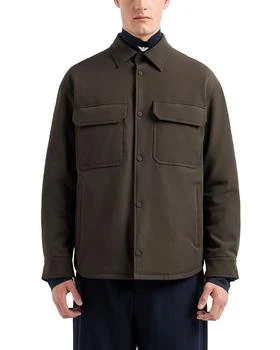 Emporio Armani | Padded Shirt Jacket,商家Bloomingdale's,价格¥2356