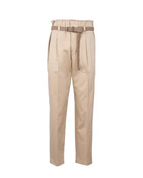 Brunello Cucinelli | Brunello Cucinelli Belt Detailed Pants 3.8折