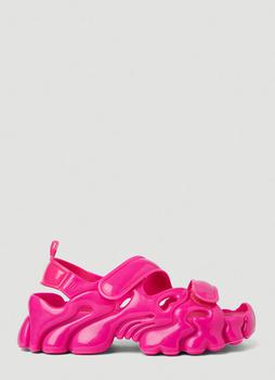 推荐x Melissa Puff Sandals in Pink商品