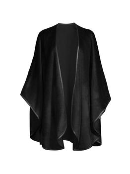 推荐Leather-Trim Alpaca-Blend Cape商品