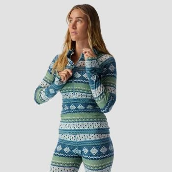 Backcountry | Spruces Lightweight Hooded 1/2-Zip Printed Top - Women's 5折
