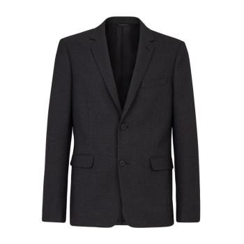 商品Fendi | FENDI 男黑色 / 深灰色男士外套 FJ0853_AHBV_F09WY,商家Beyond Chinalux,价格¥12359图片