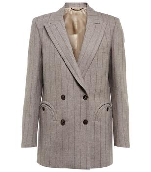 BLAZÉ MILANO | 细条纹羊毛混纺西装式外套商品图片,6.9折