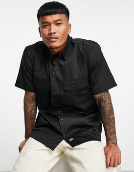 迪克斯, DICKIES | Dickies Work short sleeve shirt in black商品图片 