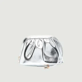 A.P.C. | Ninon metallic leather-effect purse bag Argent APC PARIS 额外8折, 额外八折