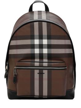 burberry双肩包, Burberry | Jett Check E-canvas Backpack商品图片 