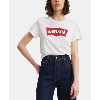 商品Levi's | Cotton Batwing Perfect Graphic Logo短袖,商家Macy's,价格¥93图片