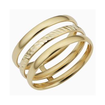 商品Oradina | Triple Threat Ring In 14K Yellow Gold- 10 inches,商家Macy's,价格¥1692图片