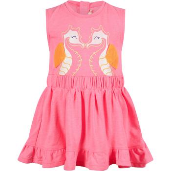 推荐Seahorses print sleeveless dress in pink商品