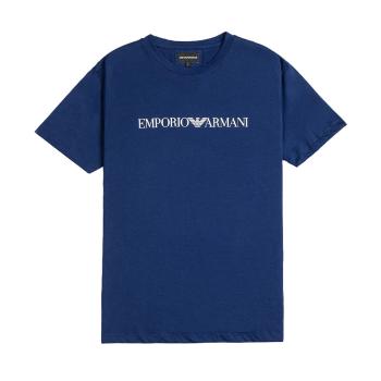 Emporio Armani | EMPORIO ARMANI 男士海军蓝色字母LOGO印花圆领短袖T恤 8N1TN5-1JPZZ-0976商品图片,满$100享9.5折, 满折