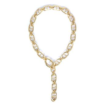 商品Capsule Eleven | Eye Opener Capsule Link Necklace Gold,商家Atterley,价格¥1524图片