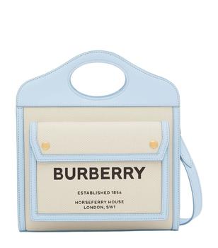 burberry tote, Burberry | Mini Horseferry Pocket Top-Handle Bag商品图片 