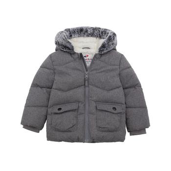 商品Rokka&Rolla | Baby Boys' Sherpa Lined Puffer Jacket Warm Winter Coat with Hood for Newborn Infants Toddler,商家Macy's,价格¥287图片