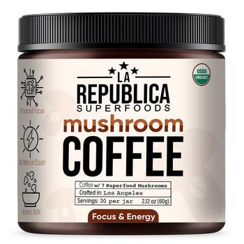 商品Organic Mushroom Coffee With 7 Superfood Mushrooms,商家Verishop,价格¥161图片