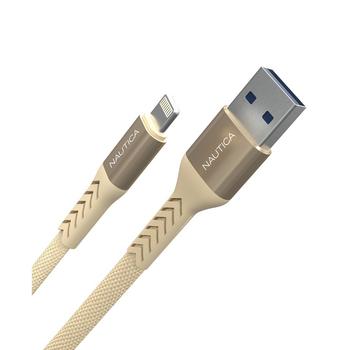 商品Nautica | Lightning to USB A Cable, 4',商家Macy's,价格¥73图片