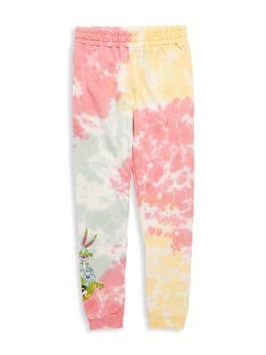 商品Eleven Paris | Girl's Tie-Dye Joggers,商家Saks OFF 5TH,价格¥108图片