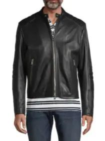 product Muba Lamb Leather Moto Jacket image