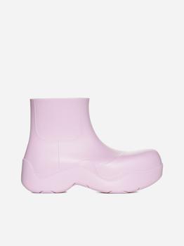 Bottega Veneta | Puddle rubber ankle boots商品图片,
